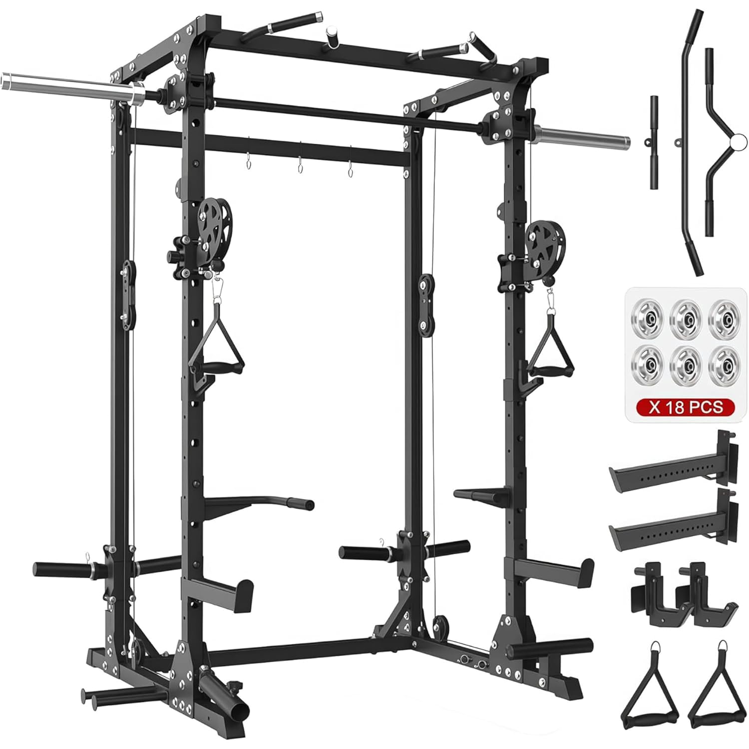 Home Gym One Machine - Многофункциональный силовой тренажер Smith Machine 5-в-1: