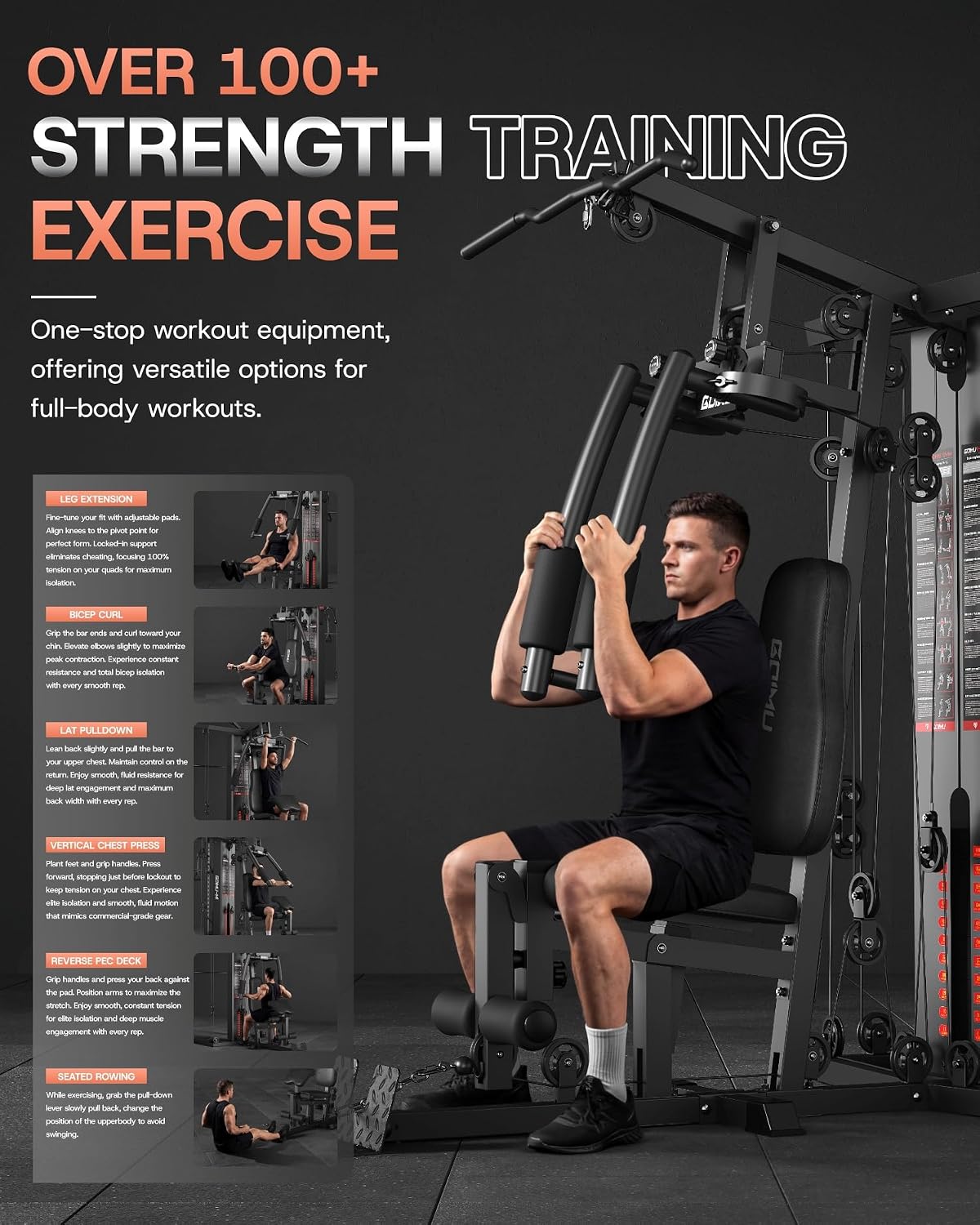 Тренажерный комплекс DM01 Dual – обзор и цена Home Gym One Machine