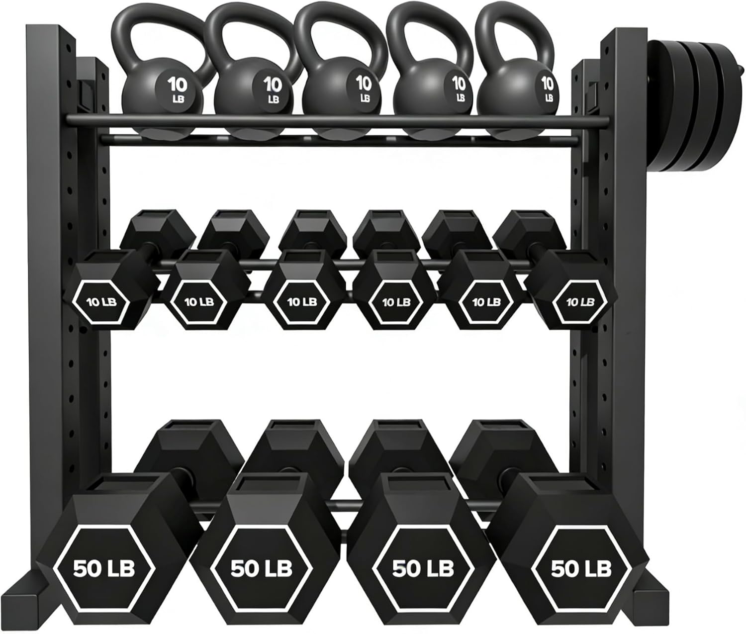 Стеллаж для гантелей 3-уровнев – обзор и цена Home Gym Gym