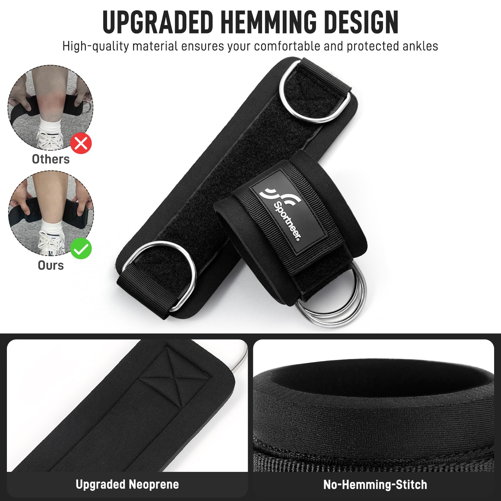 Регулируемые ремни для лодыжки – обзор и цена Home Gym Tunturi