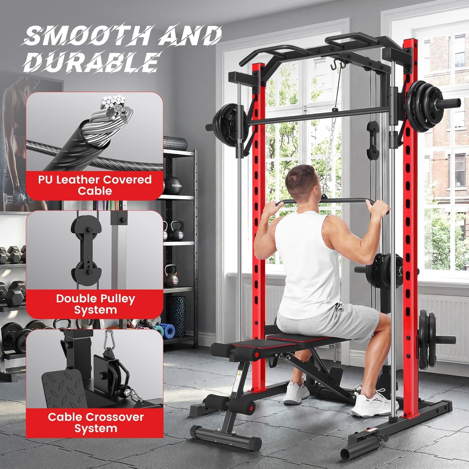 Многофункциональный силовой тр – обзор и цена Home Gym One Machine
