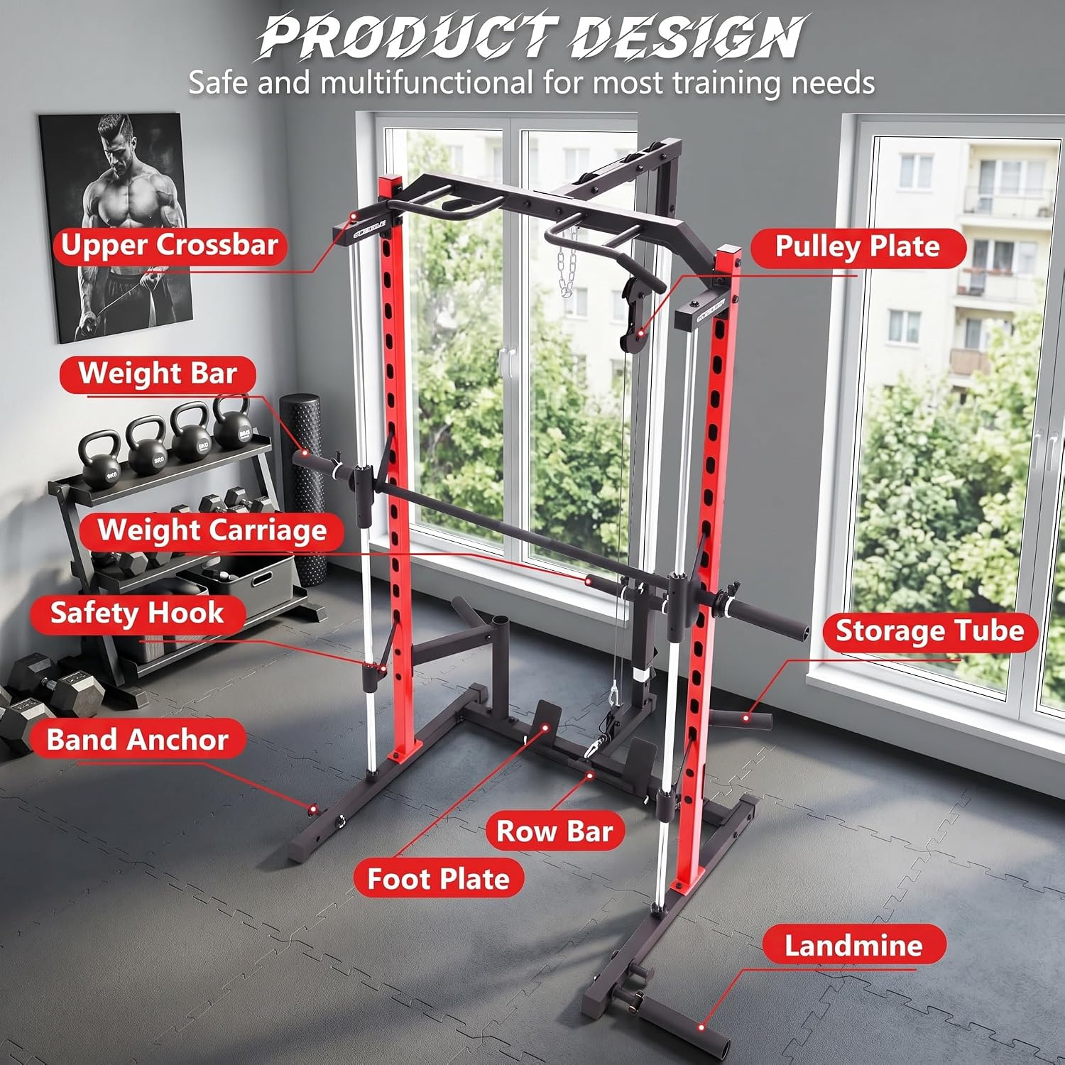 Многофункциональный силовой тр – обзор и цена Home Gym One Machine