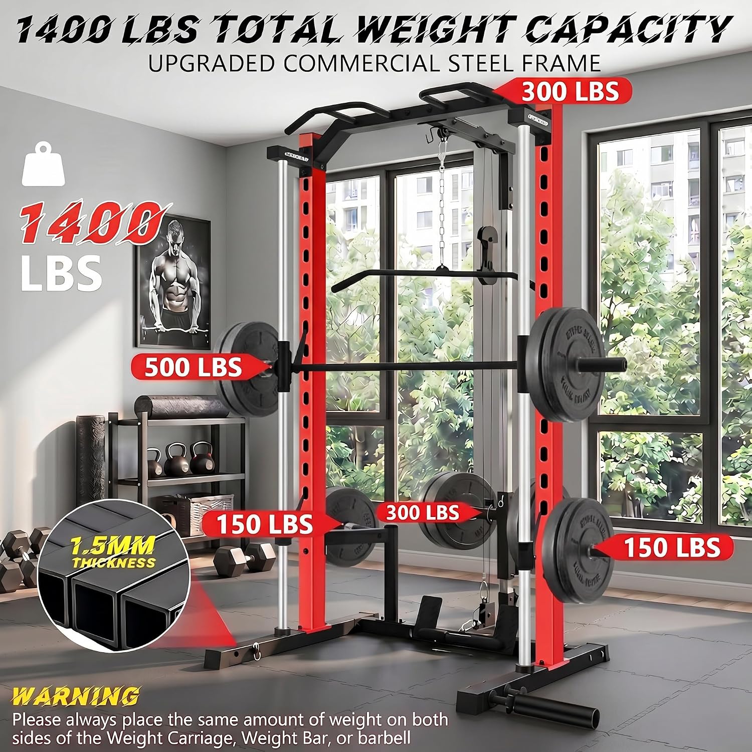 Многофункциональный силовой тр – обзор и цена Home Gym One Machine