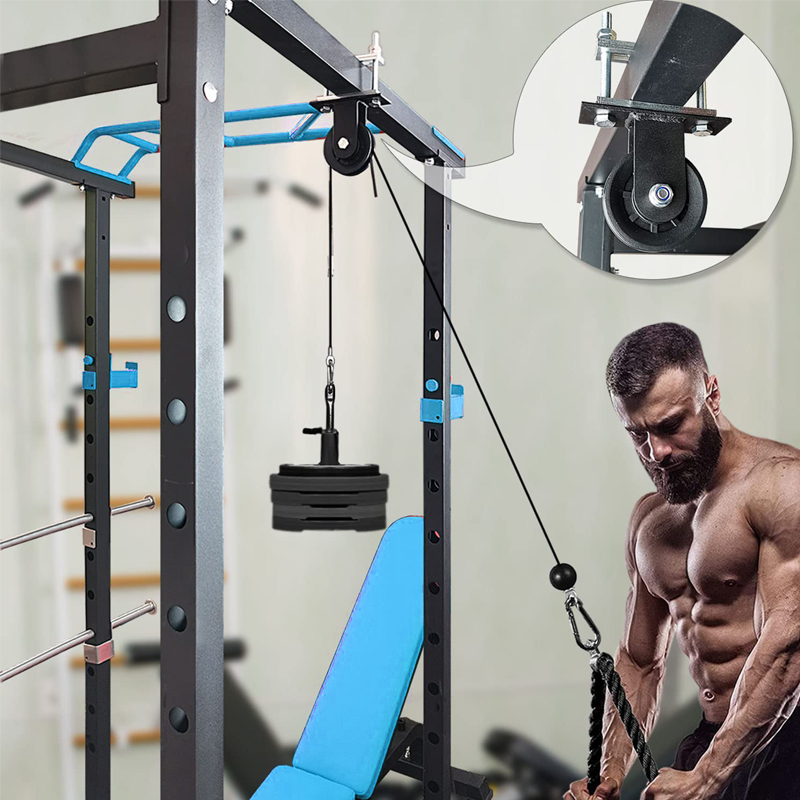 Сверхмощная система шкивов — р – обзор и цена Home Gym Lat Pulldown Machine