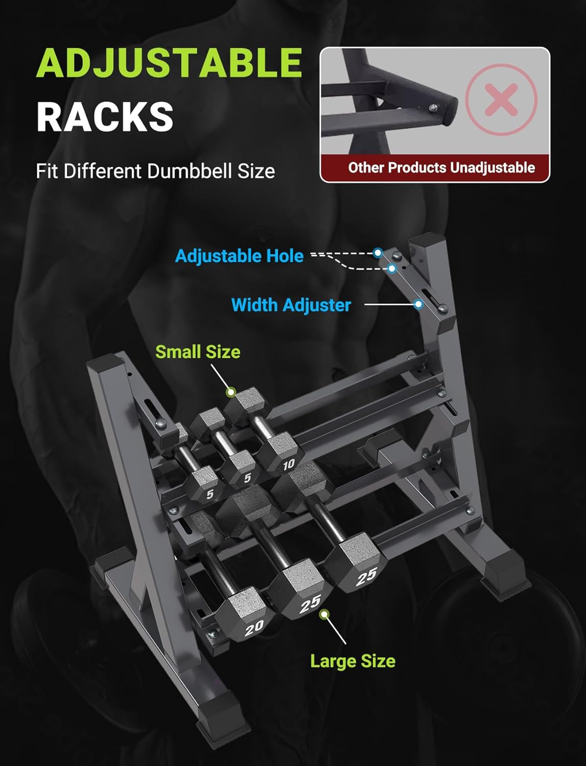 Стойка для гантелей для домашн – обзор и цена Home Gym Gym